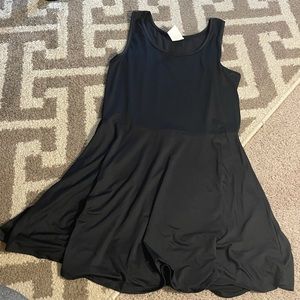 Adult Black Skater Dress